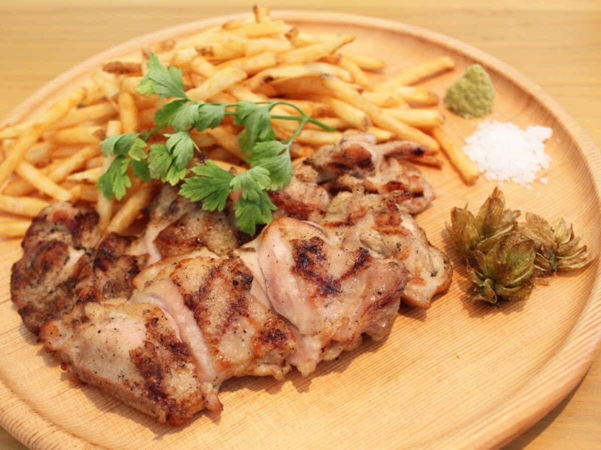 ホップ料理
