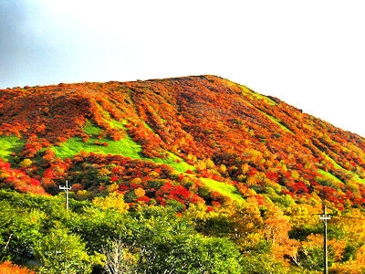那須飯盛山の紅葉