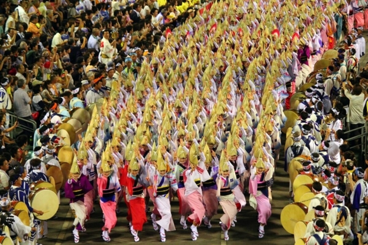 阿波おどり 総踊り