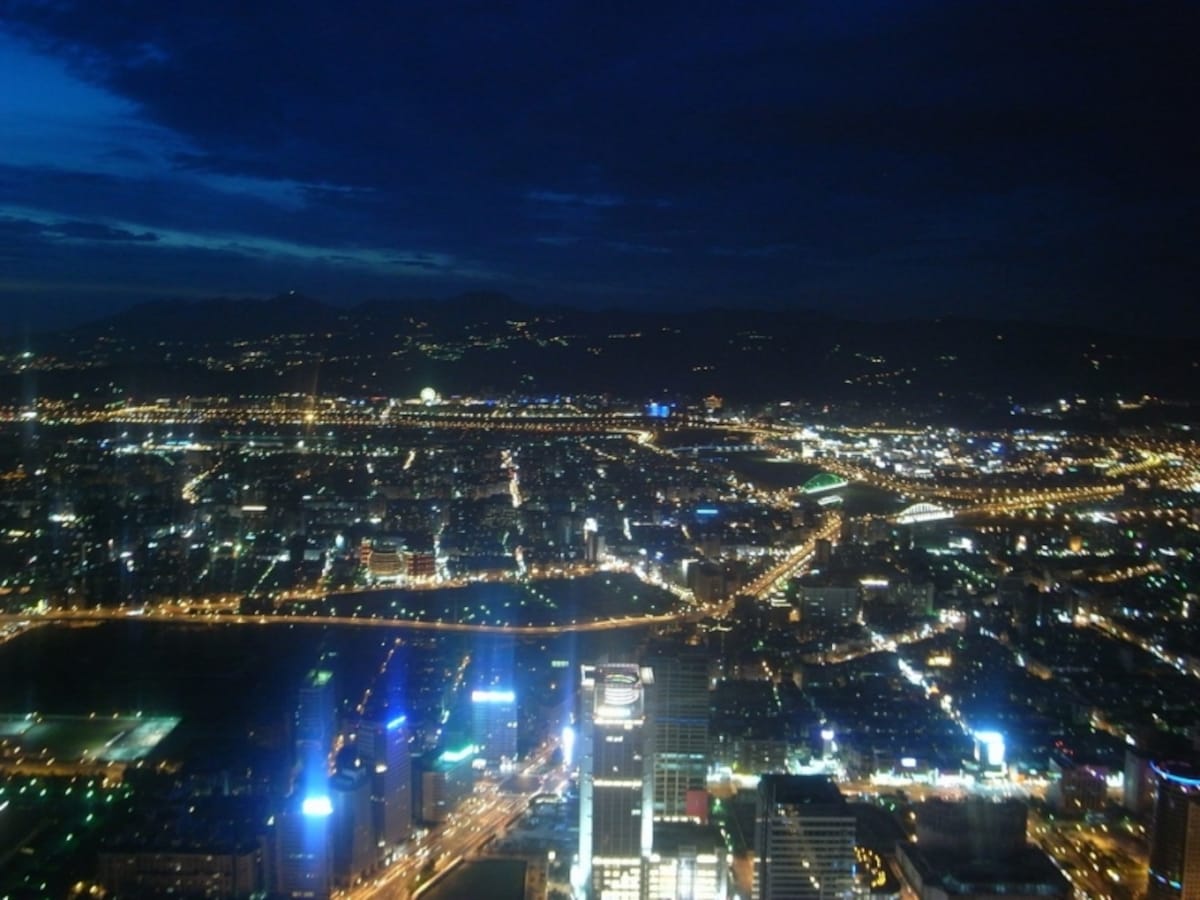 「台北101」からの夜景