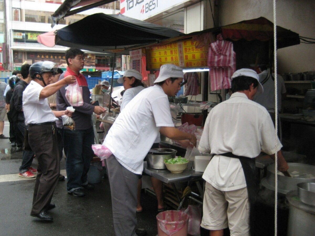 水餃子の「阿娥水餃攤」