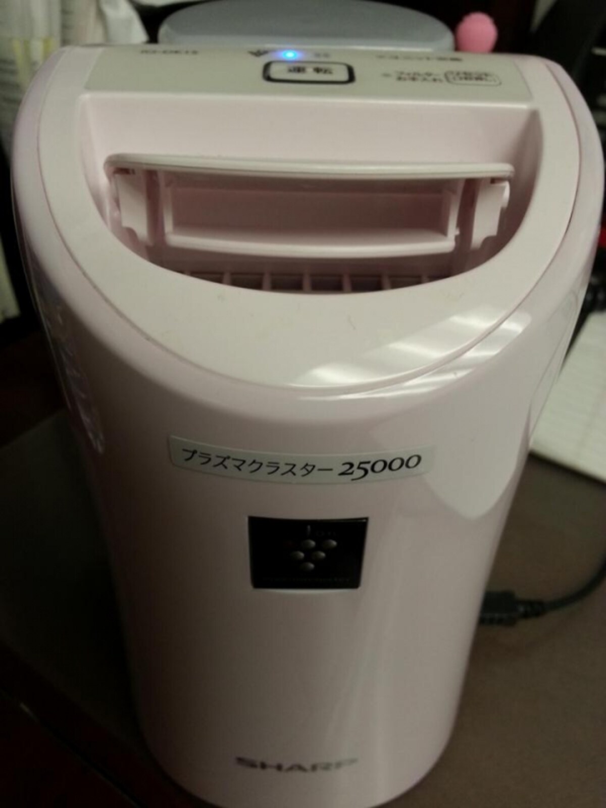SHARPの「プラズマクラスター25000」