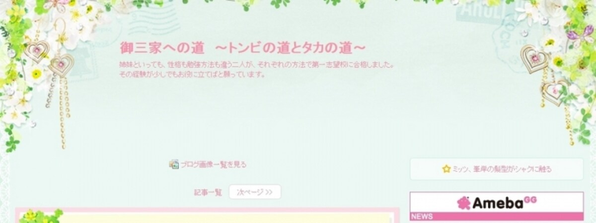『御三家への道 ～トンビの道とタカの道～』