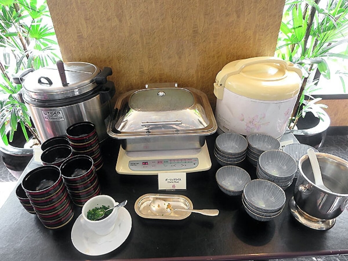 ご飯もののブッフェ台