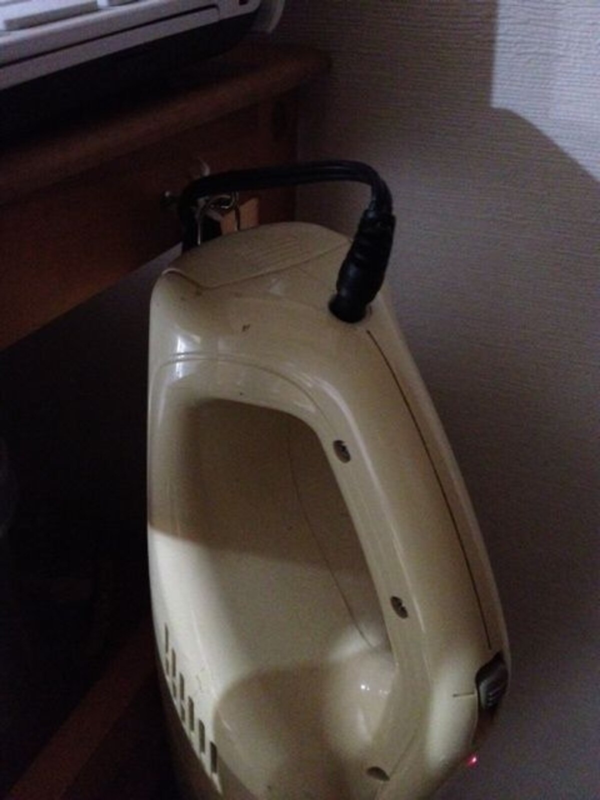 掃除機の引っ掛け収納　
