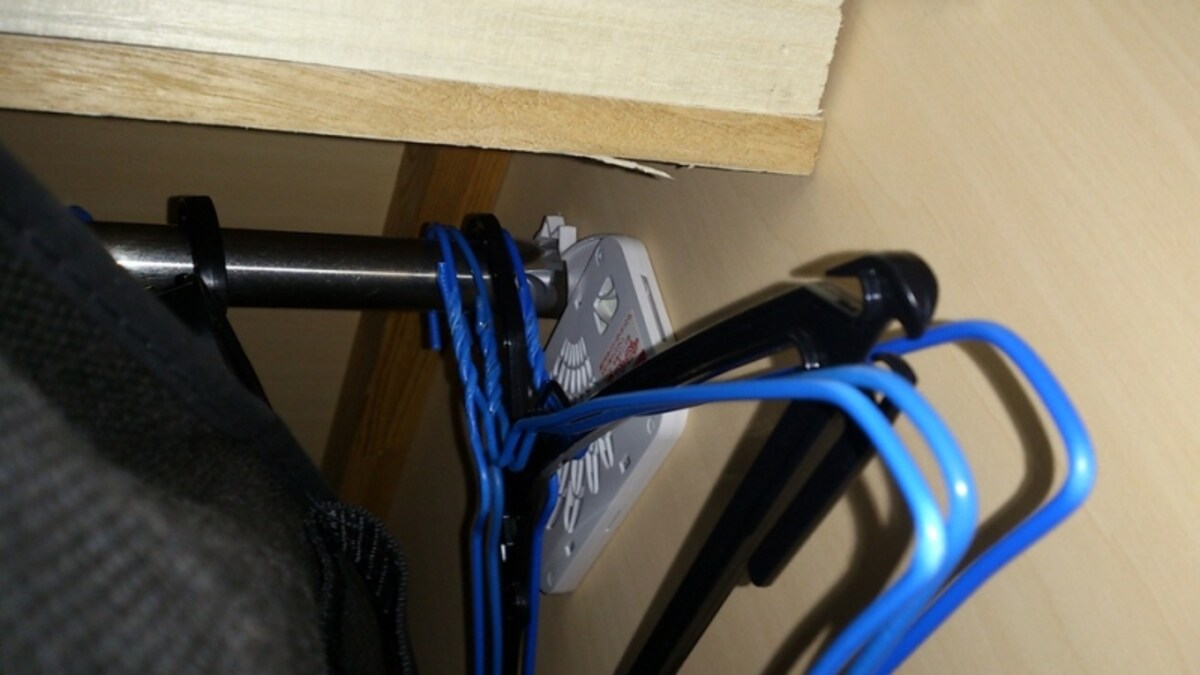 ベルトの置き場所作り