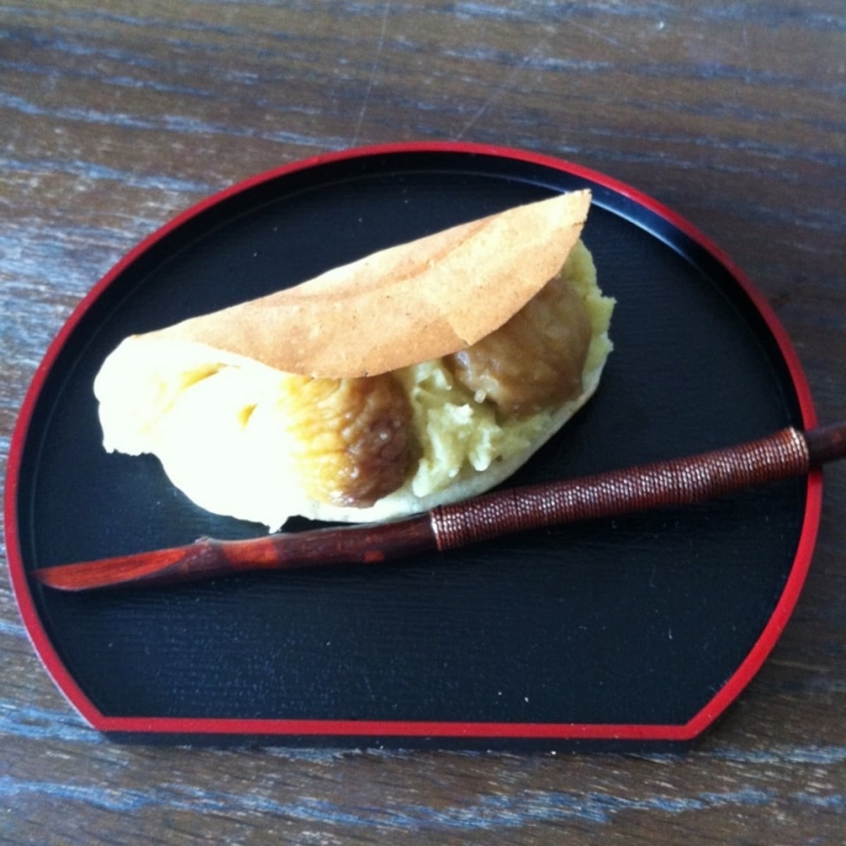 「おいもの栗どら焼き」
