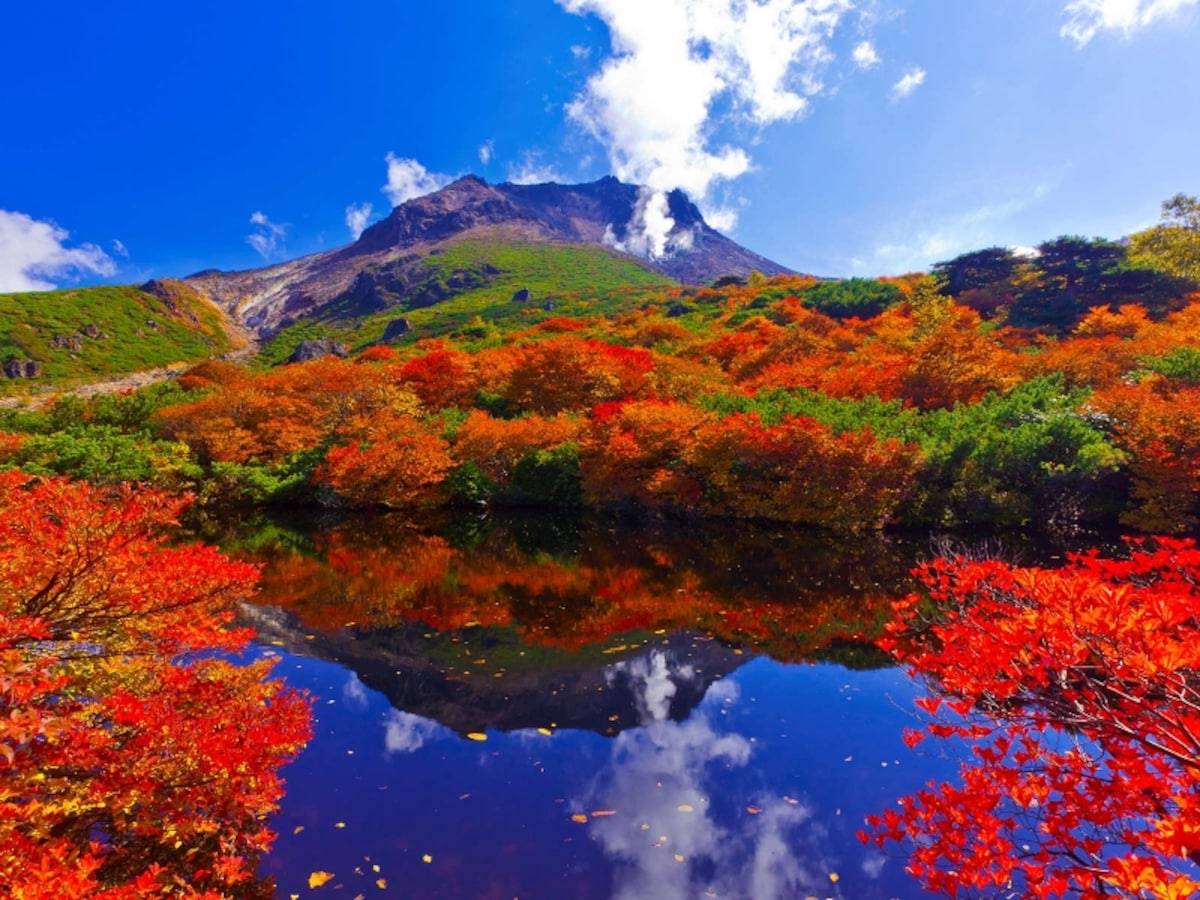 那須茶臼岳の紅葉