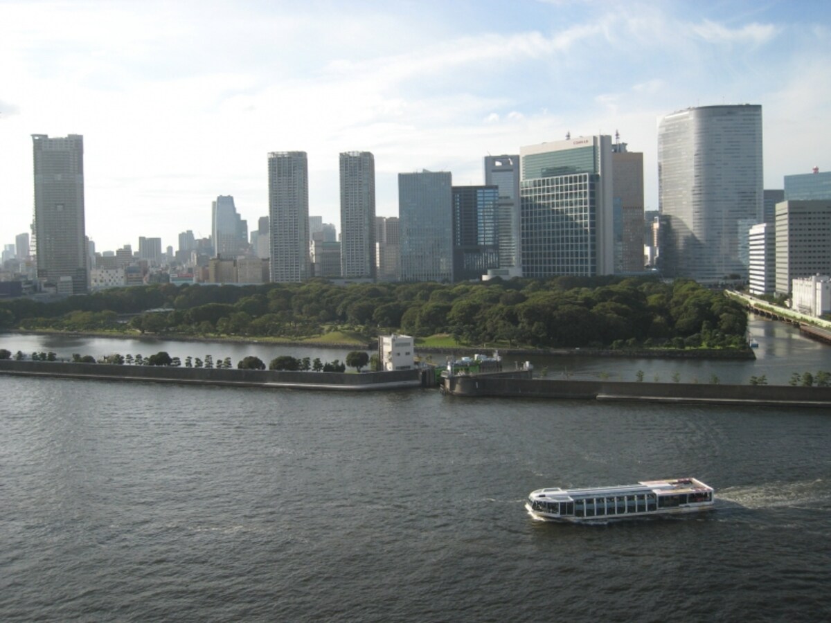隅田川と浜離宮