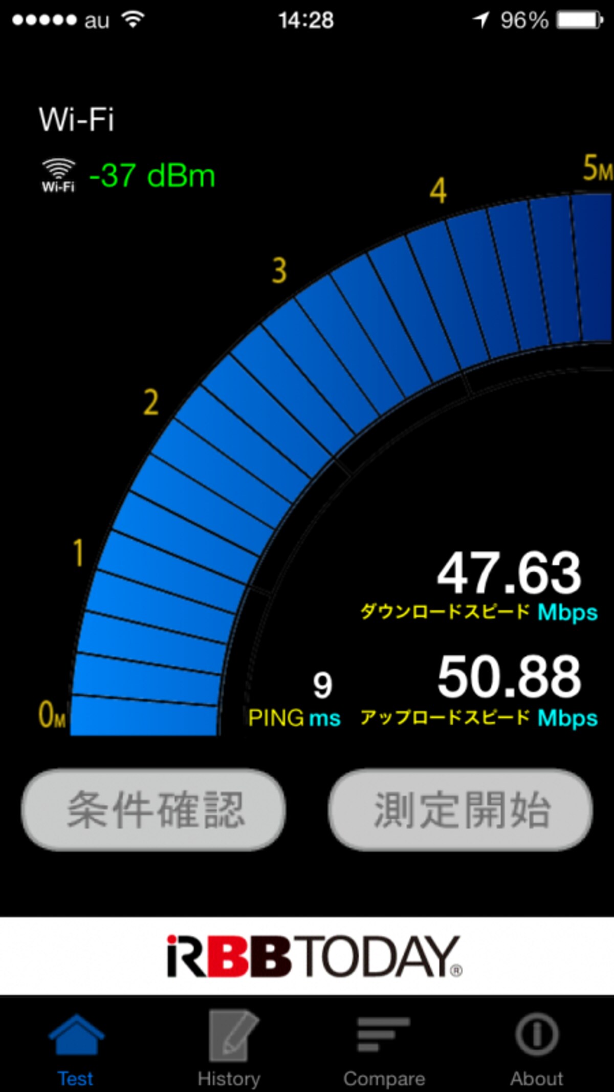 速度計測に利用したアプリ