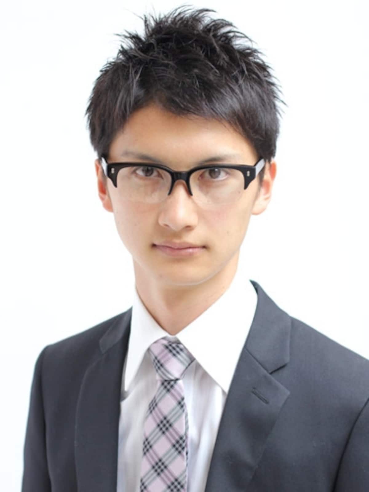 好印象なメガネショート