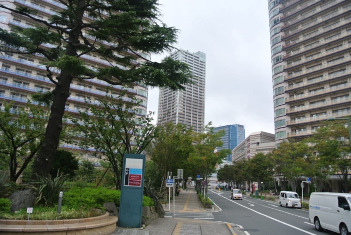 武蔵小杉の街並み
