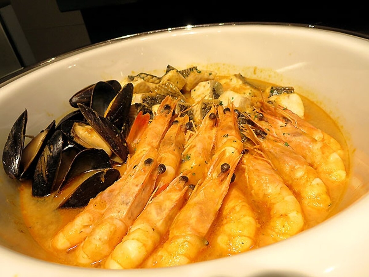 魚介類のブイヤベース