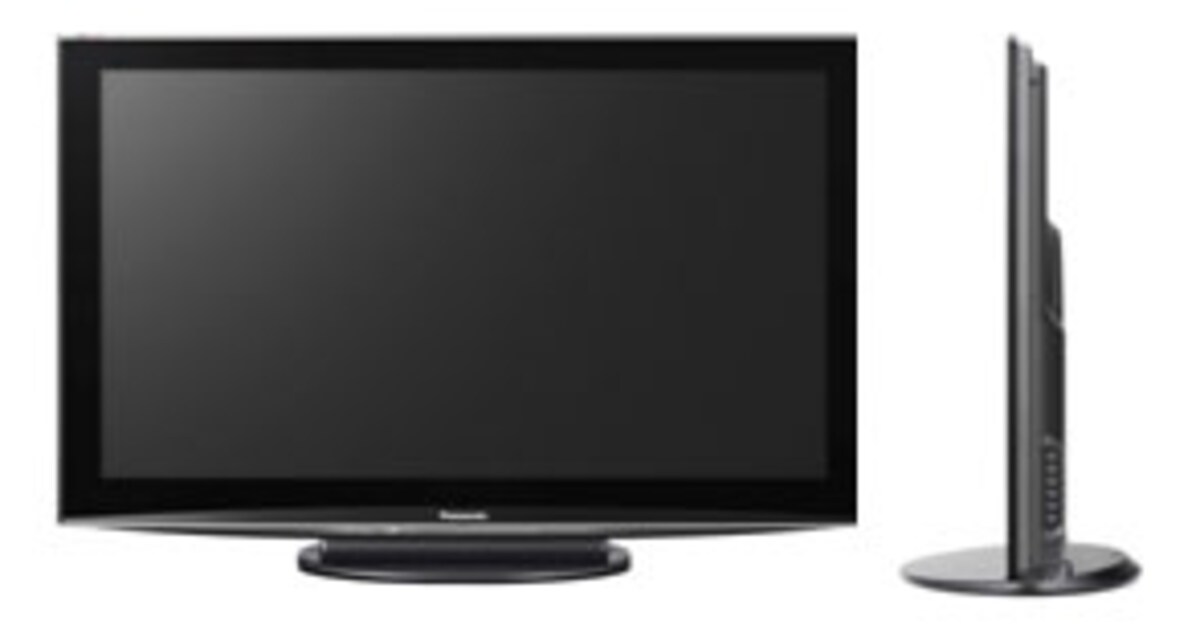 50型のTH-P50V1。 その他、プラズマタイプのV1シリーズには、46型と42型がある。