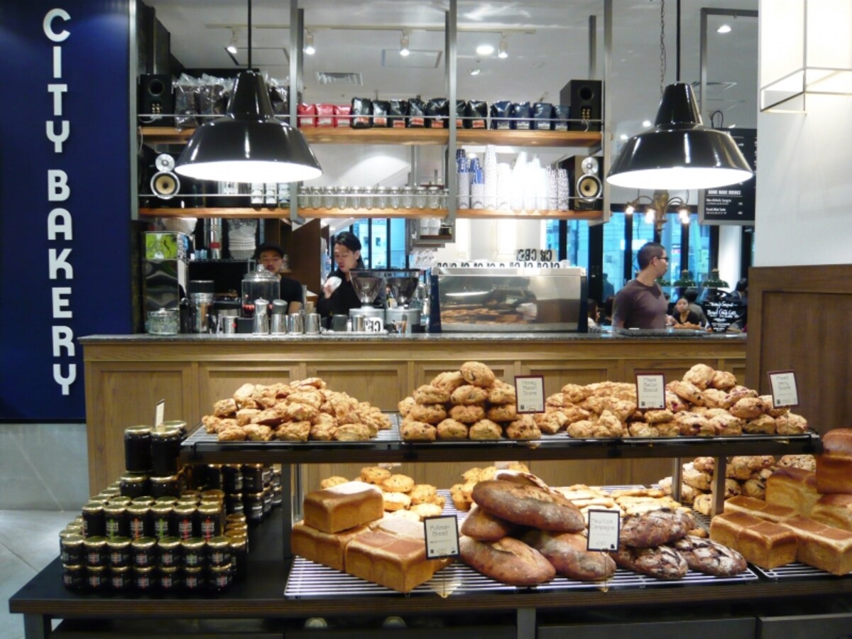 THE CITY BAKERY 品川の店内