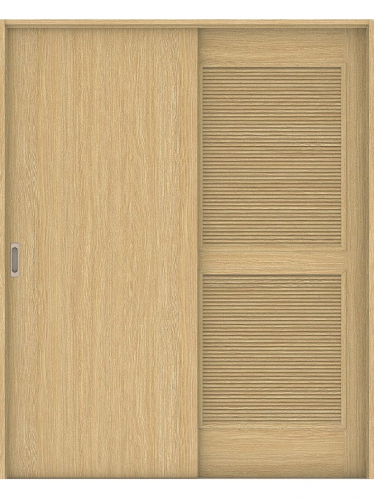 プライバシーを確保しながら、 室内や収納内にこもりがちな湿気を排出。　[ハピアベイシス　通気引戸]　DAIKEN　 http://www.daiken.jp/
