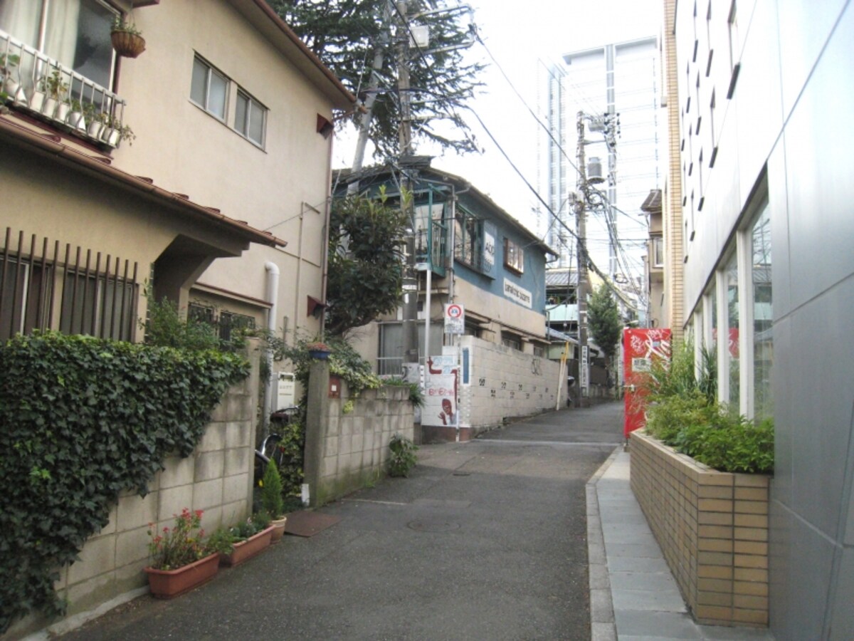 普通の住宅街