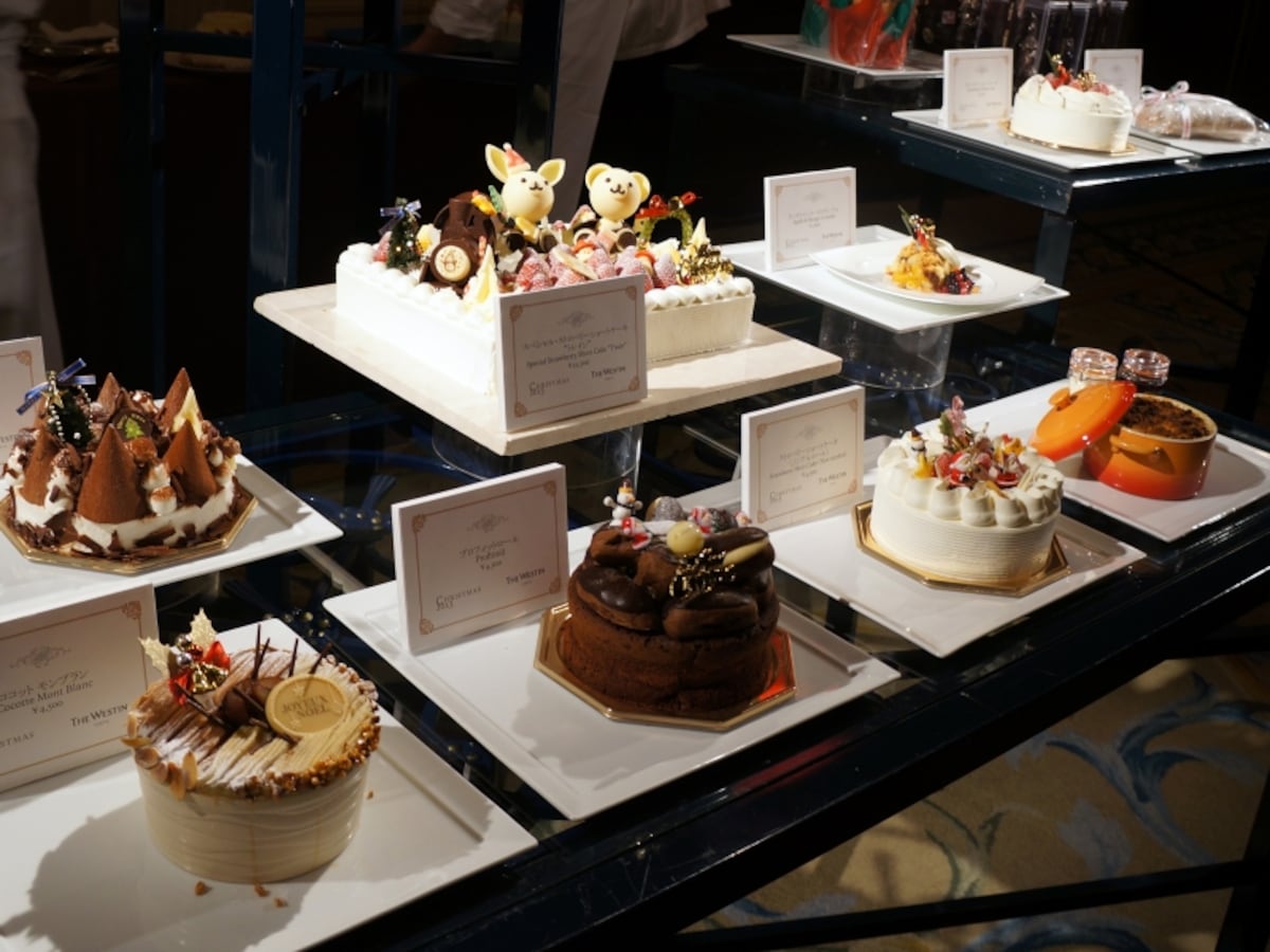 ウェスティンホテル東京のクリスマスケーキたち