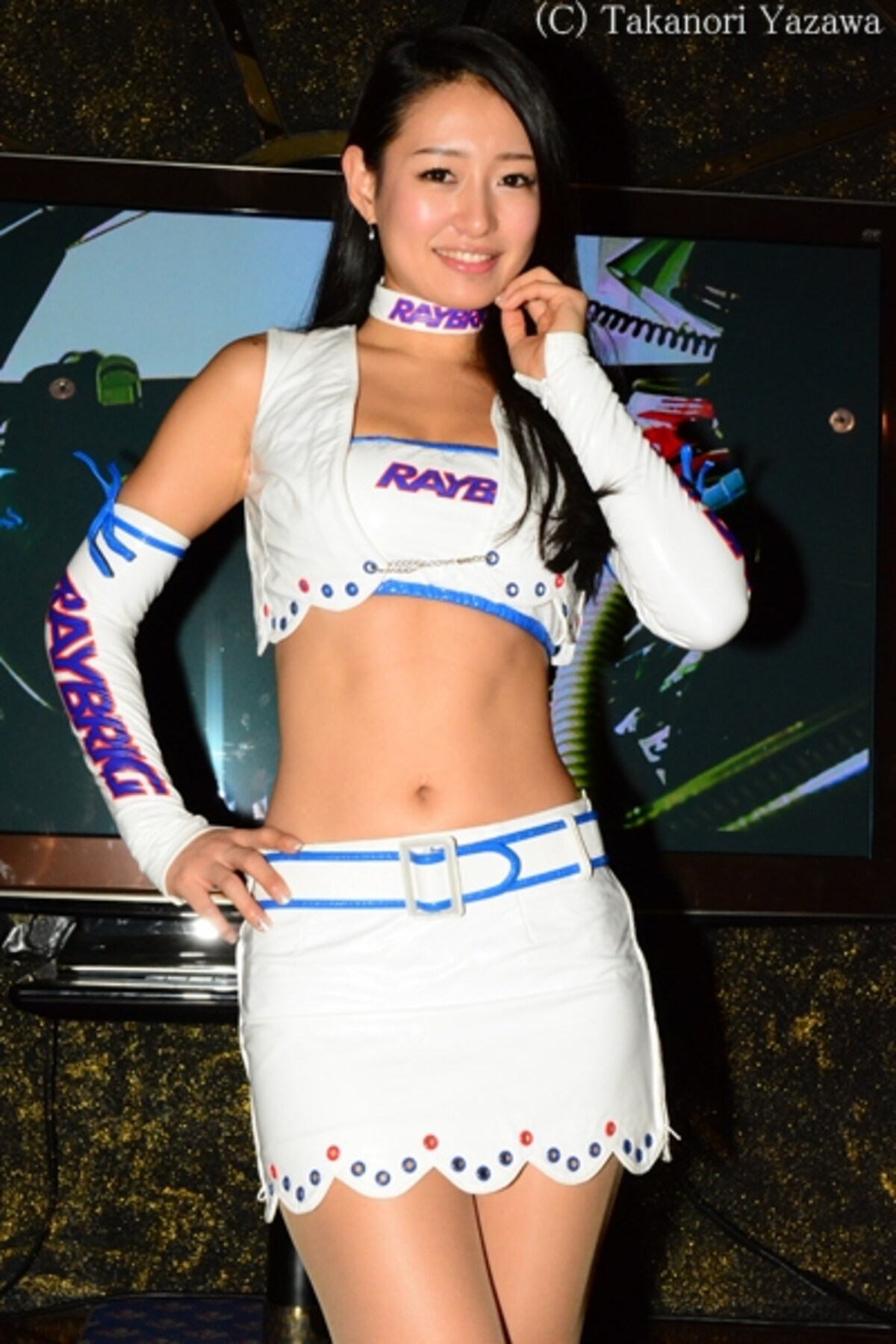 2014年のレースクイーンに決まった石黒エレナさん