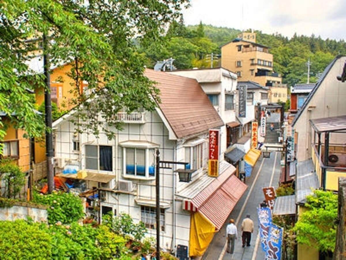 別所温泉の温泉街