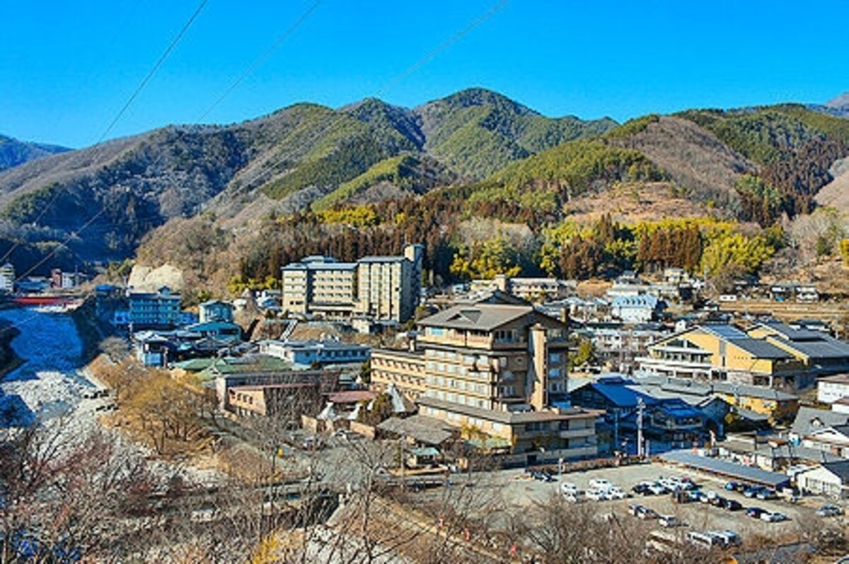 昼神温泉全景