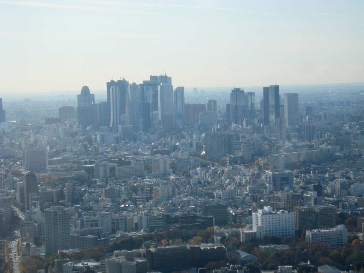 新宿の高層ビル群