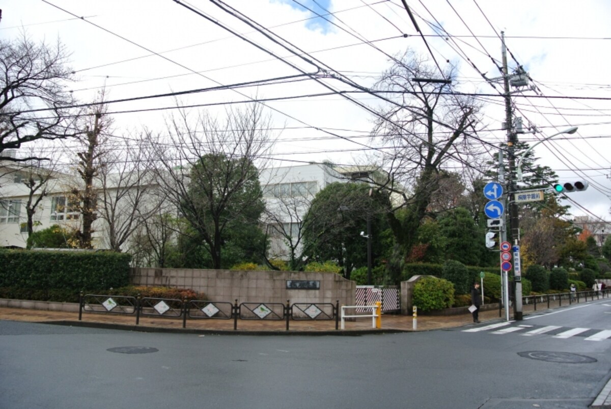 桐朋学園前の交差点
