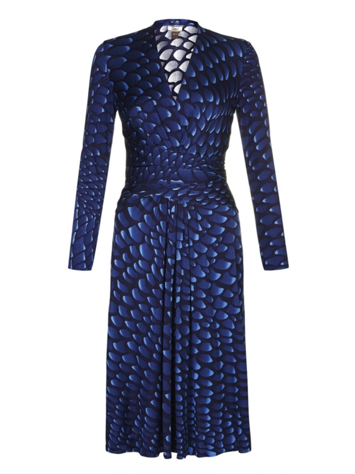 Issa London／CAMBRIDGE PRINTED SILK-JERSEY WRAP DRESS