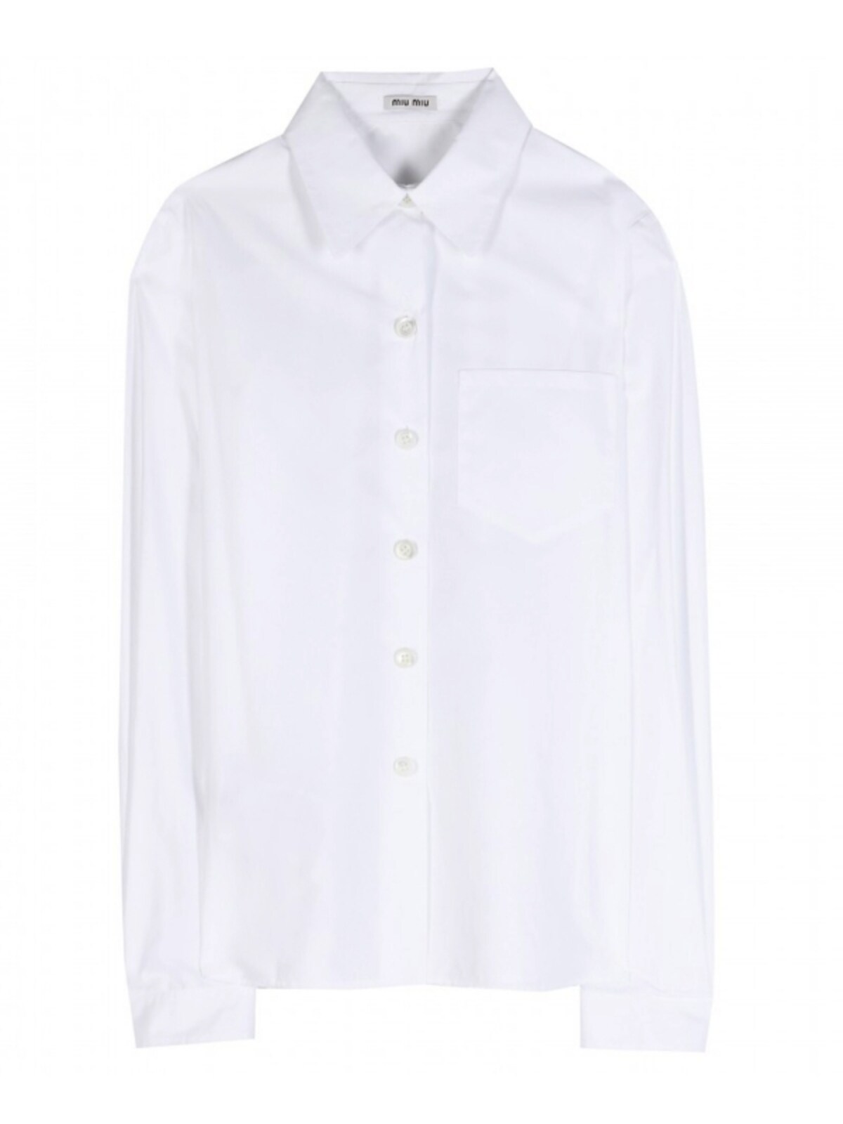 Miu Miu／COTTON SHIRT