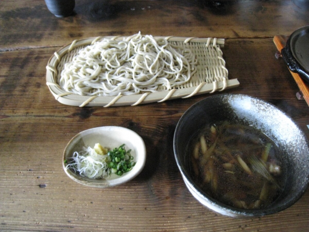 鴨じるそば。