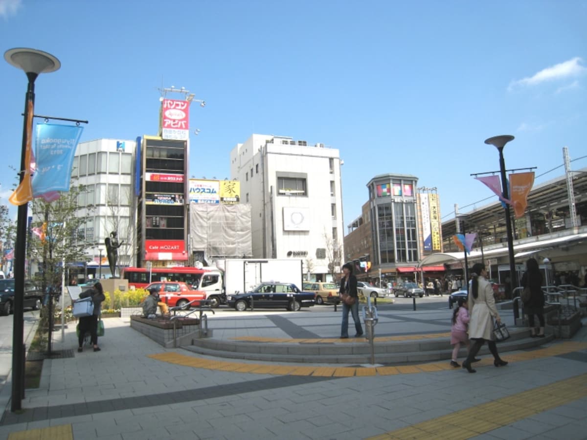 自由が丘駅前