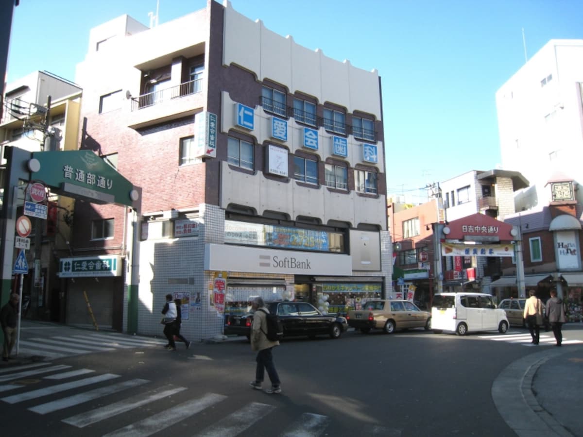日吉の商店街