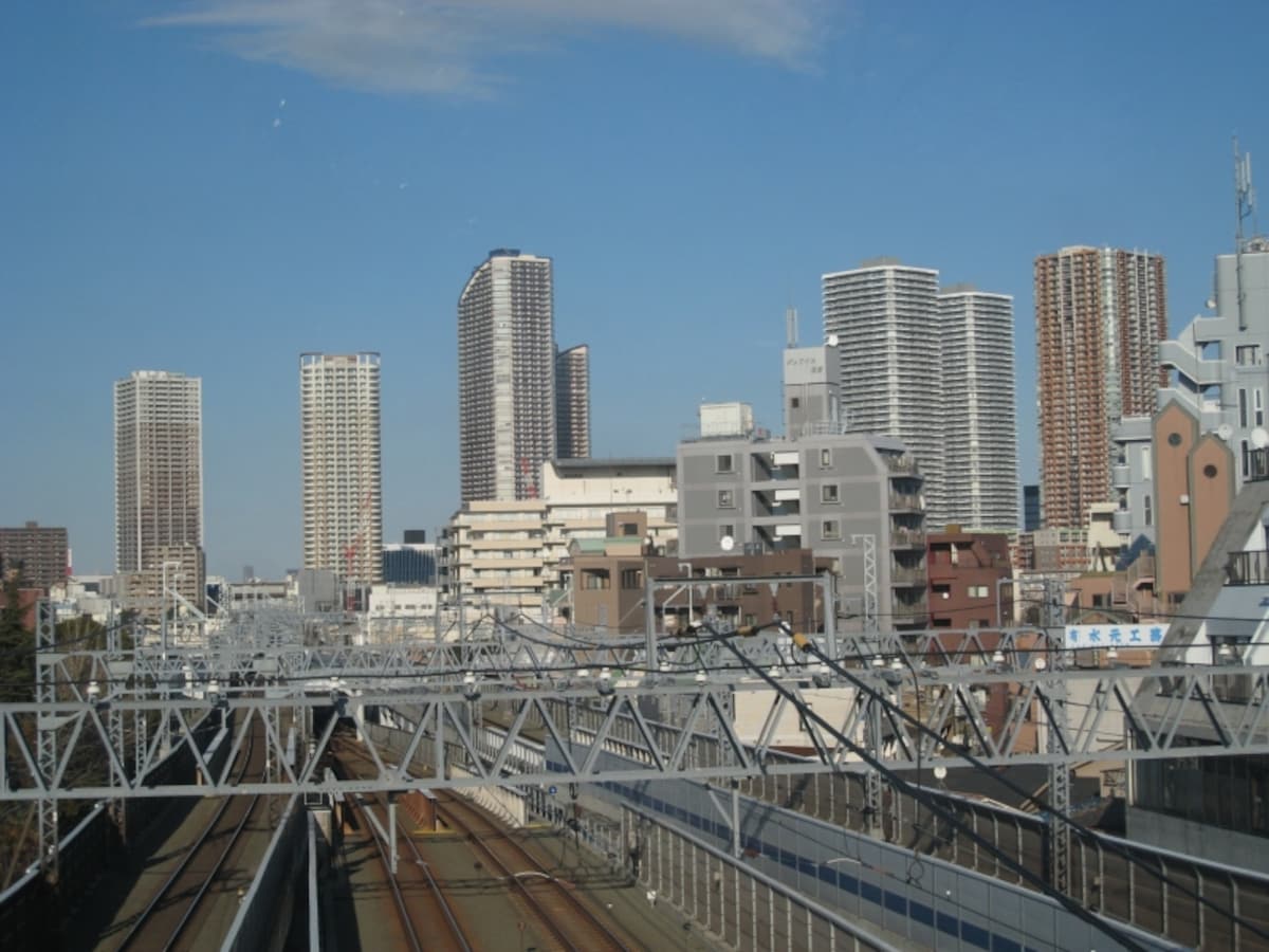 武蔵小杉遠景