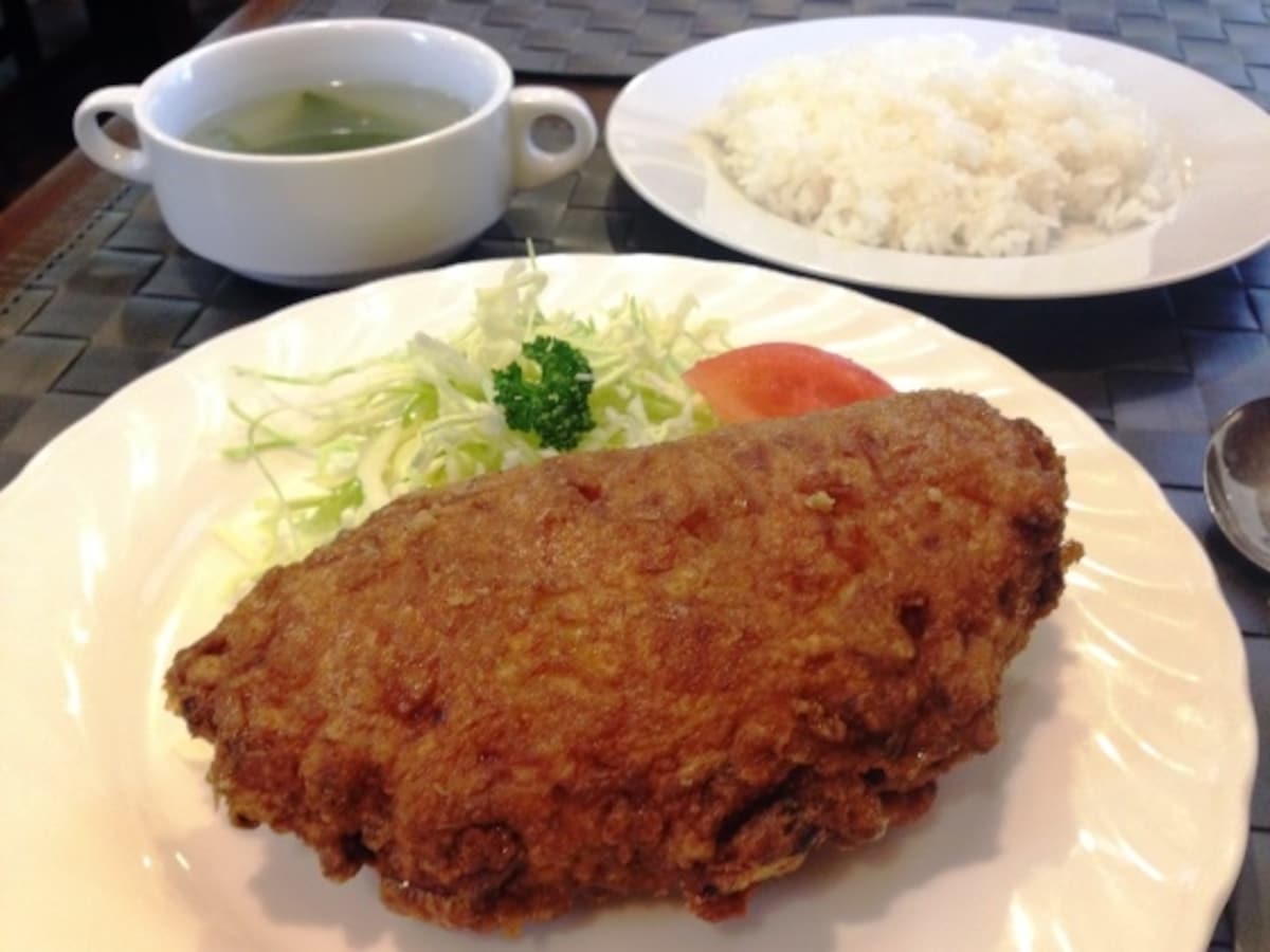 名物の「洋風かきあげ」