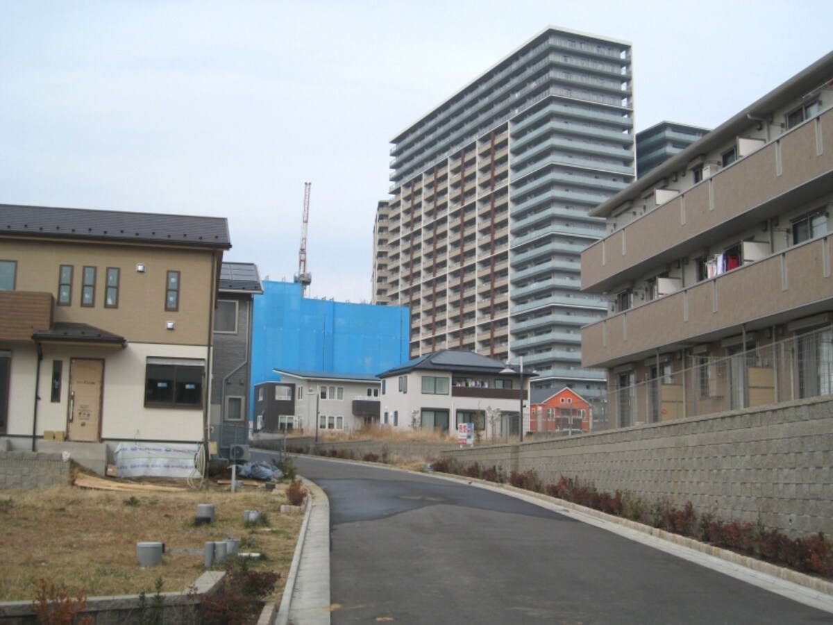 土地区画整理事業地内
