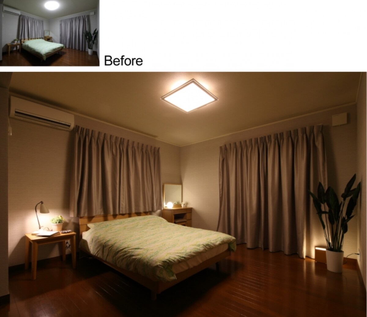 After／寝室