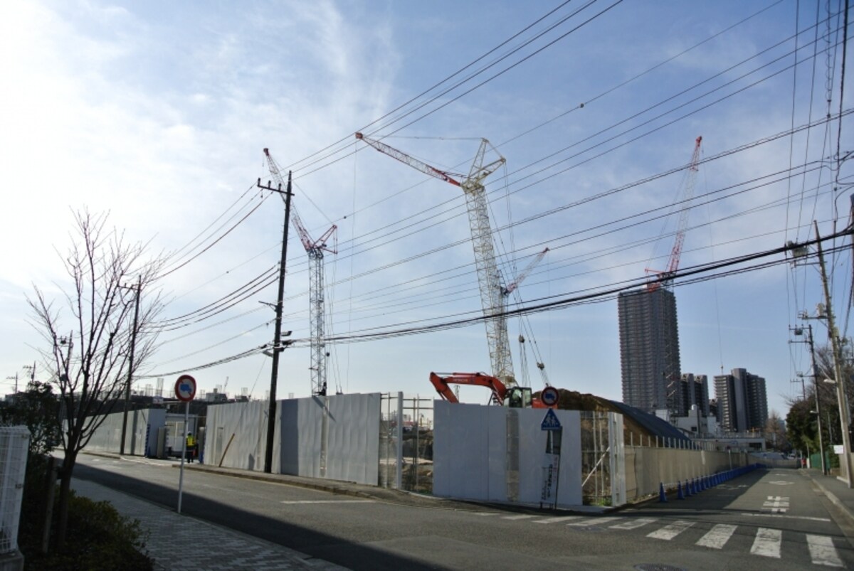 ザ・パークハウス 横浜新子安ガーデンの開発敷地