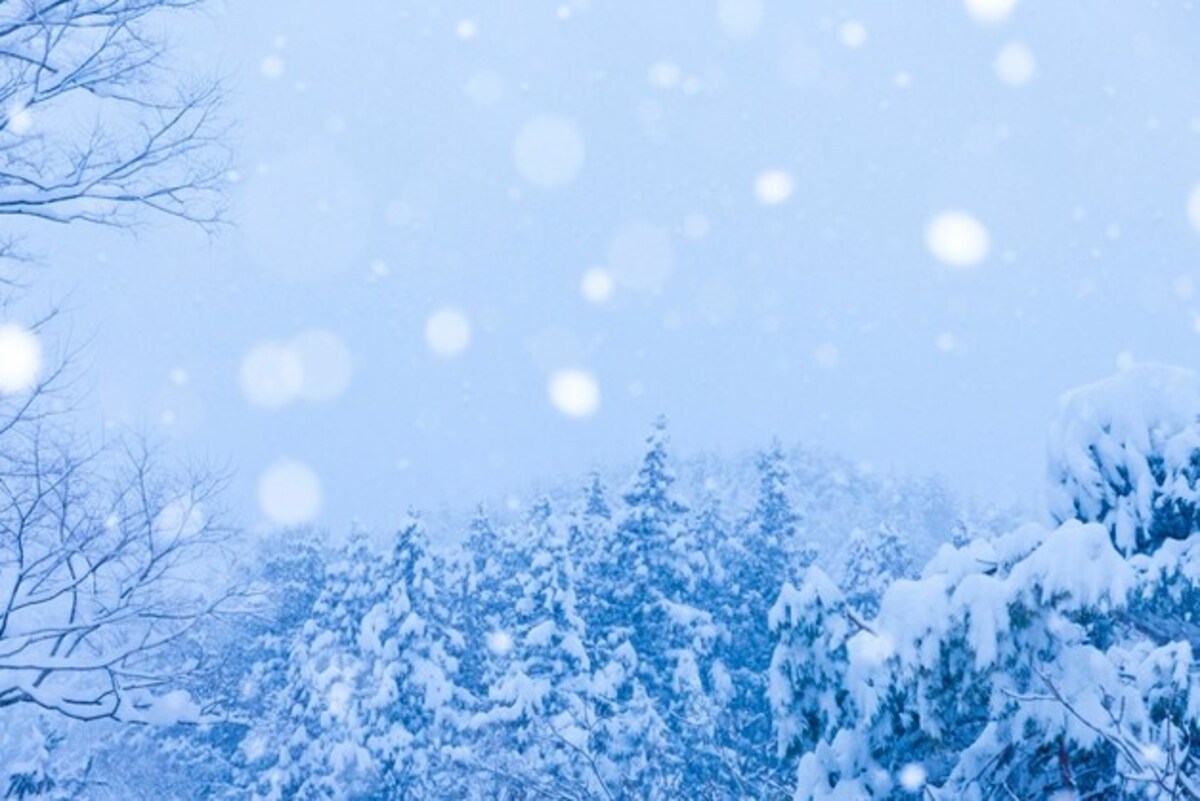 雪を英語で表現する