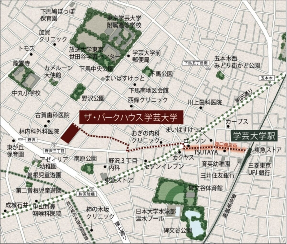 現地案内図