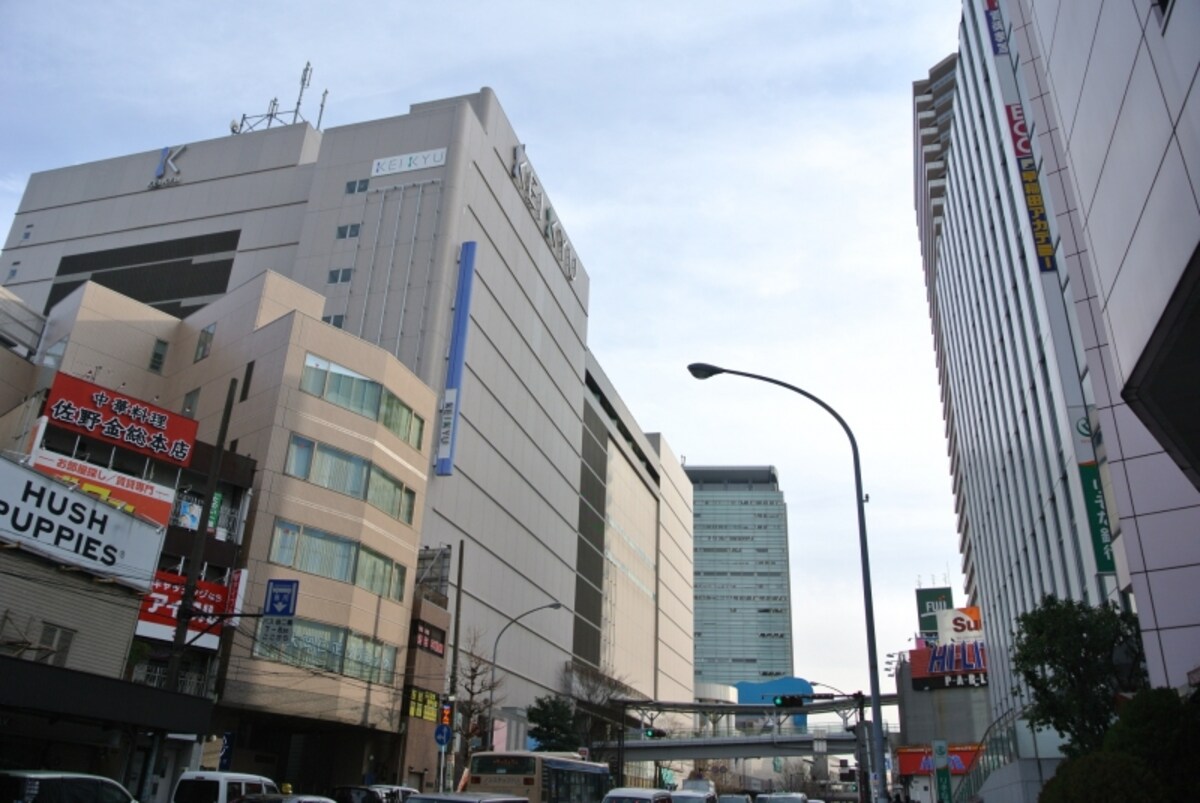 上大岡の駅前