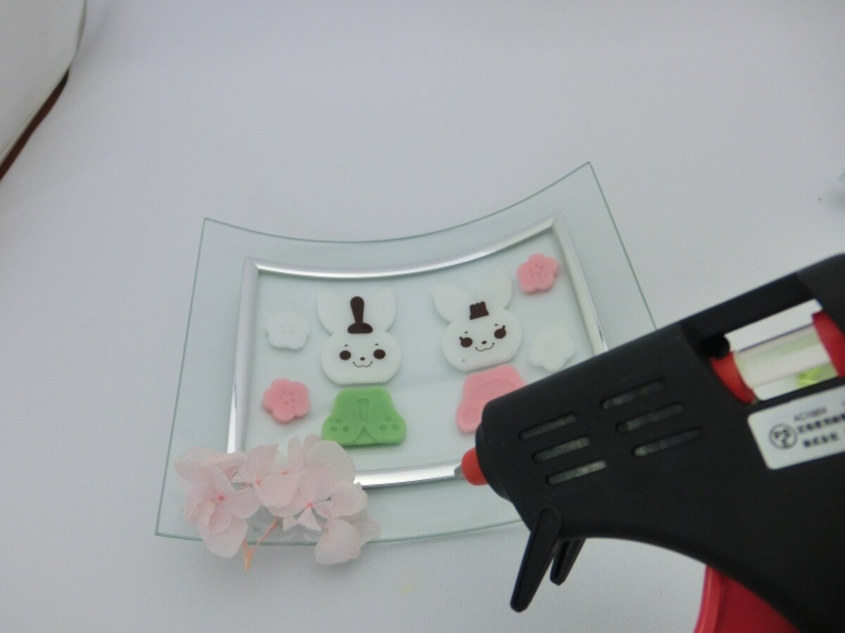 お雛様プリザアレンジ
