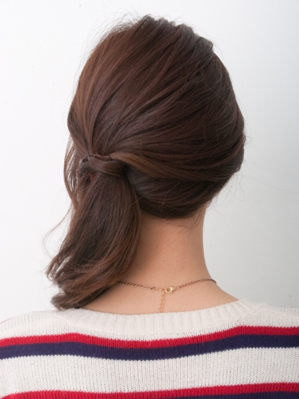 基本のサイドアップヘアアレンジ