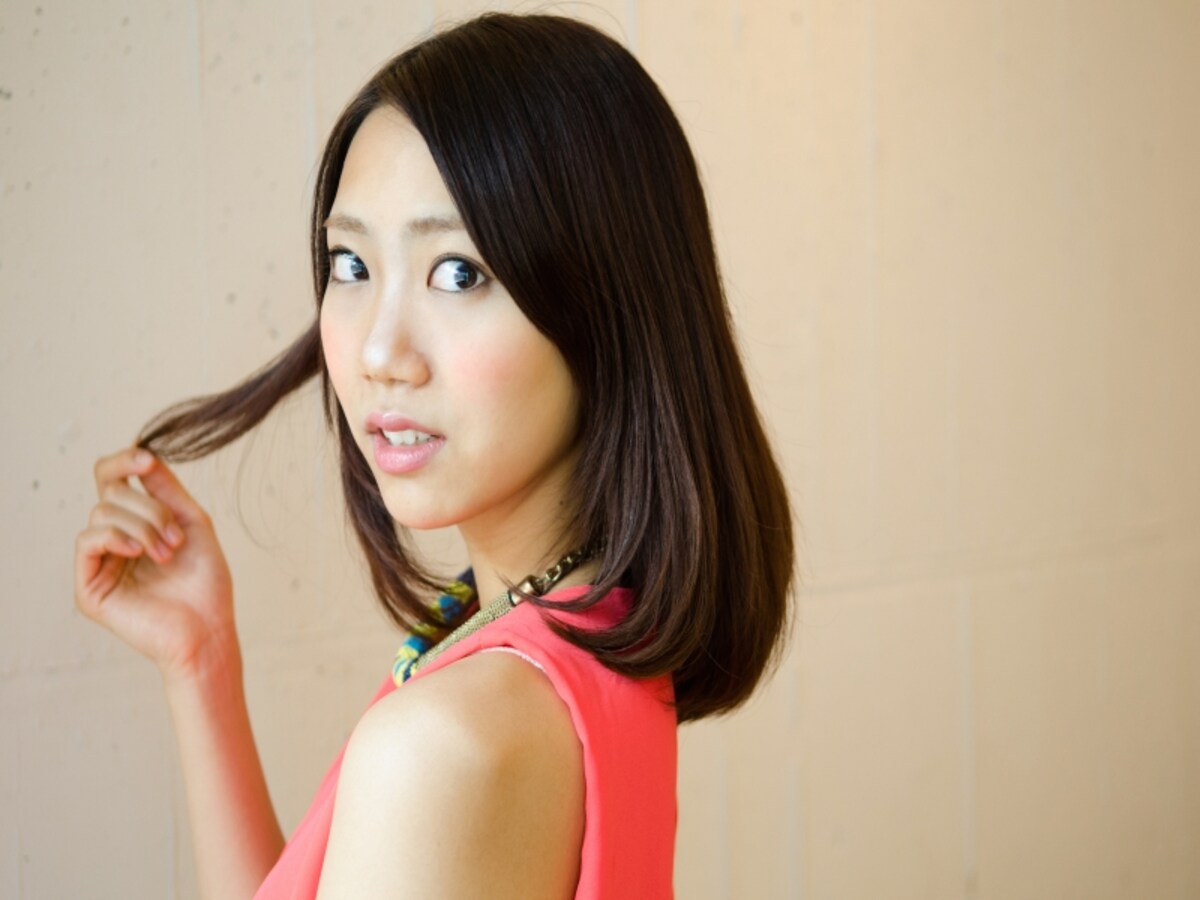 枝毛のない髪