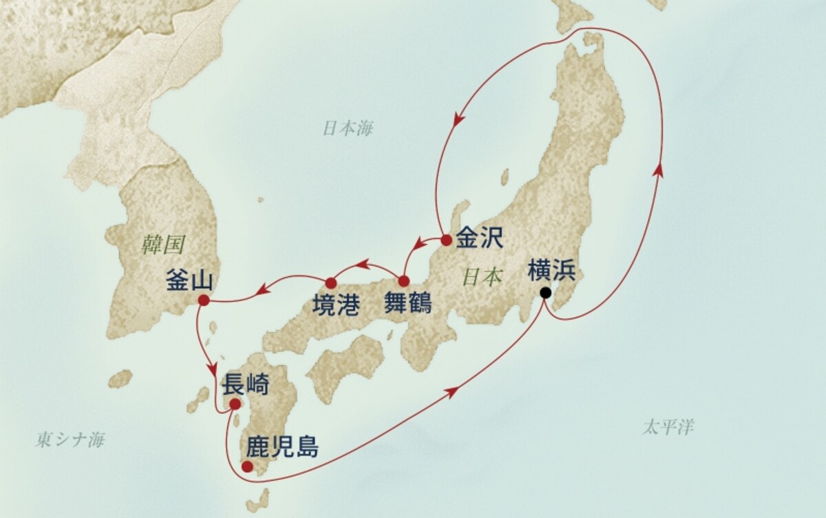 日本の古都めぐりと釜山コース