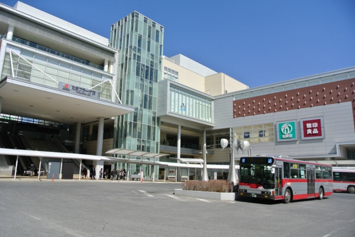 「たまプラーザ」駅の駅前