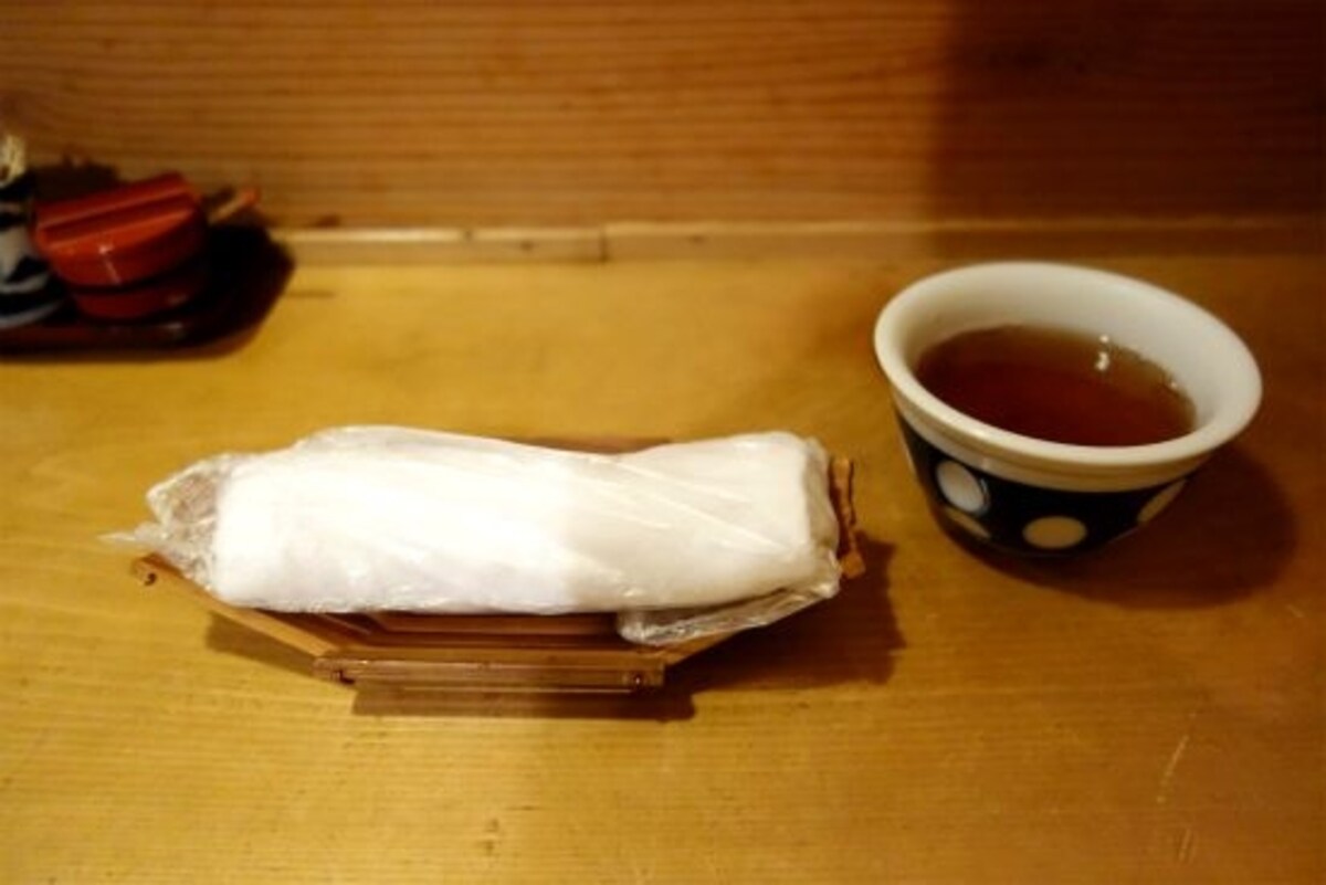 待っています