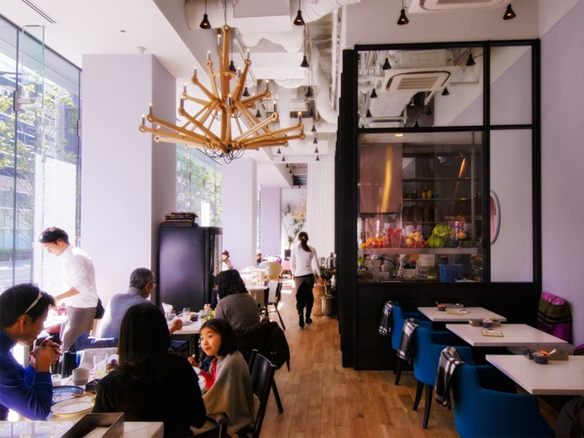 店内は全70席。