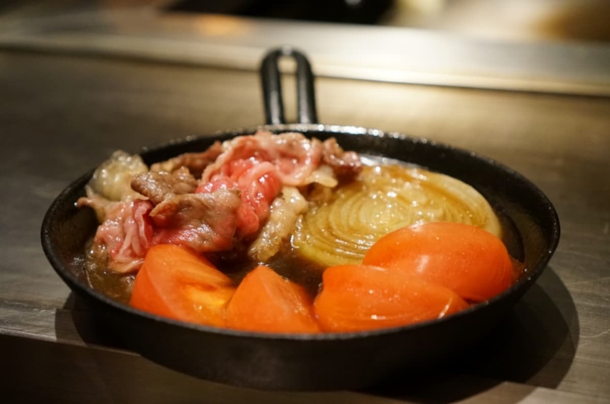 バンビーナトマトすき焼き