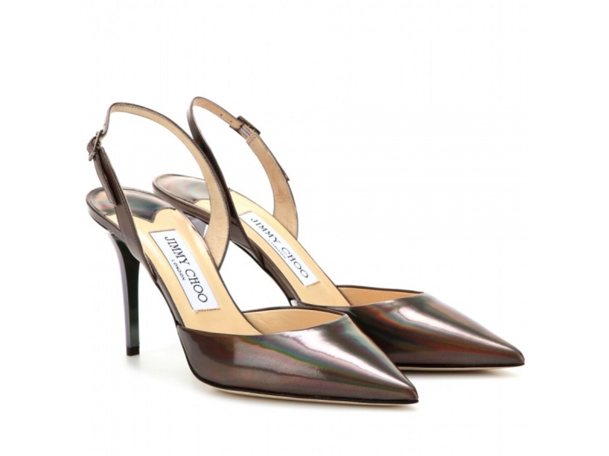 Tilly leather sling-back pumps(Jimmy Choo)