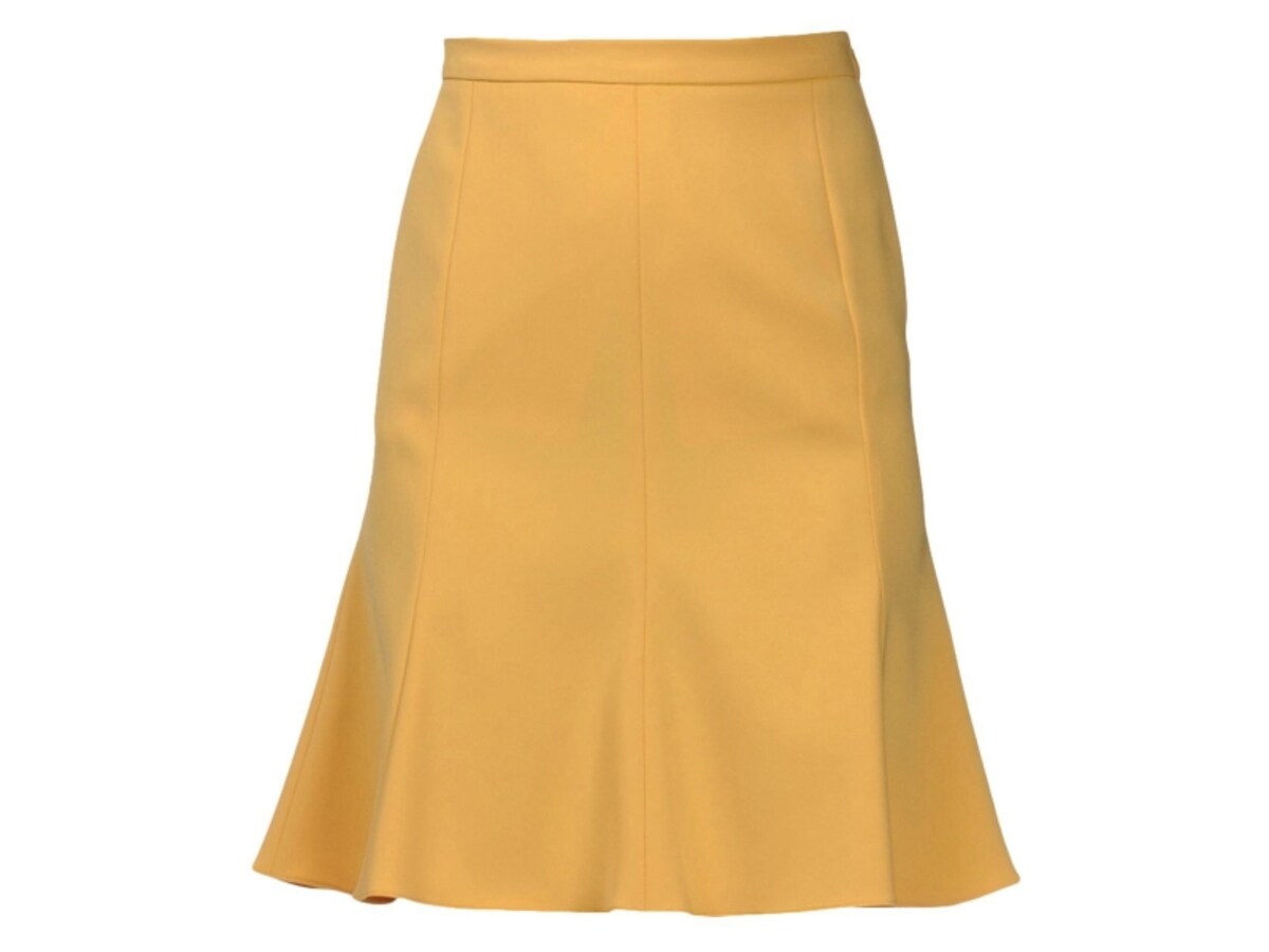 Knee length skirt yellow Mid Rise(MOSCHINO CHEAP & CHIC)